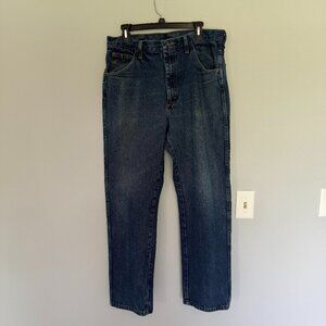 Rustler Men's Denim Jeans Medium Wash Size 36 x 32